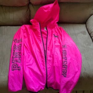 Pink windbreaker